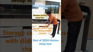 trending modular kitchen designs 2024| #modularkitchen #interior  #shorts #viralshorts#viralvideo