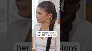 Zendaya’s Reaction to This Question  #zendaya #tomholland #short