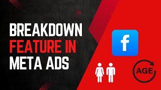 How to Use Breakdown Feature in Facebook Ads for Better Data Analysis | Meta Ads Insights