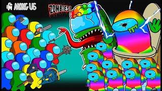 어몽어스 | TOP Among Us Vs. All BOSS Rainbow Zombie Among Us | 어몽어스 Vs ZOMBIE | Among Us Animation