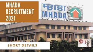 MHADA Recruitment 2021 Advertisement / Target The Aim