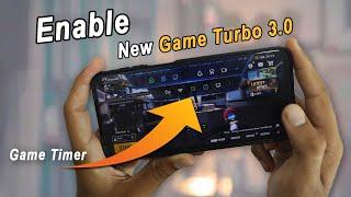 Game Turbo 3.0: New Features | Enable Game Timer & Voice Changer