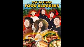 Top 10 Pinoy Food Vlooggers 