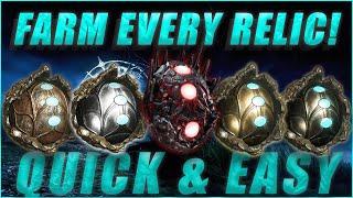 Best Places to Farm EVERY RELIC in Warframe!