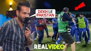Irfan Pathan's eyes filled with tears when Afghanistan beat Australia by 21 runs | Aus vs AFG T20