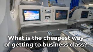 ️ The cheapest way of getting to business class?! LOT Airlines