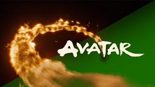 Firebending #02 FREE VFX Greenscreen ◈ Avatar inspired Fire overlay effect
