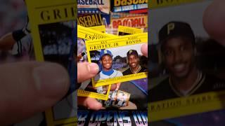 1991 Fleer Baseball Cards Wax Pack Opening... and we hit a Griffey #sportsmemorabilia #junkwax