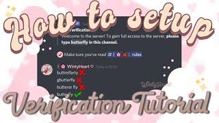  How to setup Verification & Auto Delete spams  (discord tutorial)