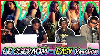 LE SSERAFIM (르세라핌) 'EASY' OFFICIAL MV | Reaction