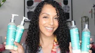 ONE BRAND WASH AND GO ON TYPE 3 HAIR (CURLMIX 4 STEP SYSTEM)