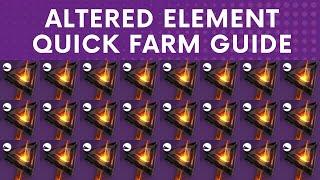 How to farm Altered Element for Umbral Emgrams Quick and Easy | Destiny 2 | PS4