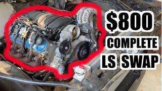 The BEST Way To Do A CHEAP LS Swap!