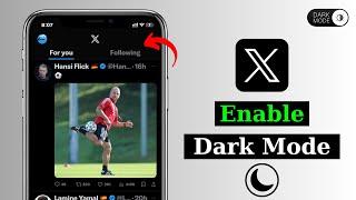 How To Turn on Dark Theme on Twitter X | How To Enable Dark Mode on X | Twitter X Dark Mode