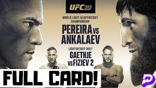 UFC 313 Predictions Pereira vs Ankalaev Full Card Betting Breakdown