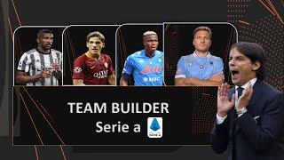 Costruiamo una squadra che vinca la SERIE A ! - Team Builder