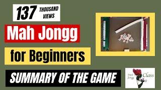 Mah Jongg for Beginners 3 What is Mah Jongg? How is it played? Is it like game Rummy?