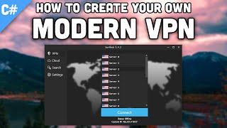 WPF C# How To Create Your Own Modern VPN Tutorial