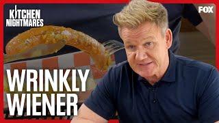 Restaurant Serves Gordon Rubbery, Wrinkly Hot Dog | Kitchen Nightmares