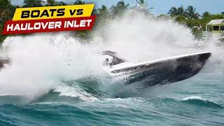 This Boat Takes On Haulover And Loses | Boats vs Haulover Inlet