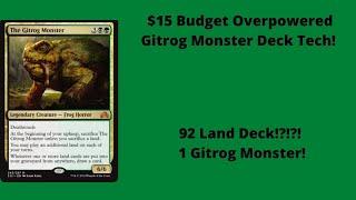 Budget $15 Overpowered Gitrog Monster EDH Deck Tech!