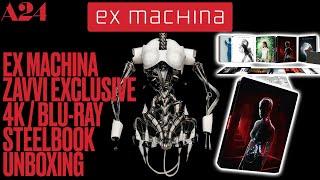 Ex Machina 4k / Bluray Steelbook Unboxing ( Originally a  Patreon Early Access Video)