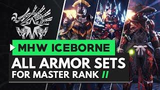 Monster Hunter World Iceborne | All Master Rank Armor Sets So Far