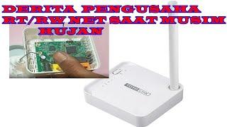 #ROUTER MATI KENA PETIR #RUSAK !! JANGAN DI BUANG DULU