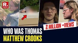 Breaking News Live :Thomas Matthew Crooks, 20-Year-Old Shooter Accused Of Assassination