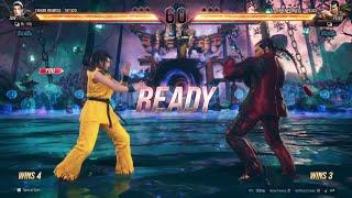 JUN KAZAMA VS  FENG TEKKEN 8 ONLINE