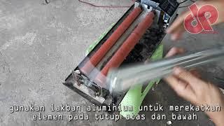 cara memperbaiki laminator (mengganti elemen dan thermokontrol)