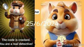 HOW TO UNLOCK HAMSTER KOMBAT DAILY CHIPHER on 25/6/2024