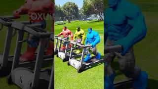 HULK BROTHERS SAVES BLUE HULK! VENOM CHEATED BLUE HULK! (GTA V Shorts) #shorts #725