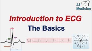 Introduction to ECG | The Basics | ECG Paper, PQRST wave, Rate, Rhythm, Axis and Interval