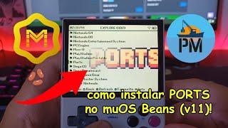 Como instalar PORTS no seu RG35XX PLUS e H! muOS Beans! (v11)