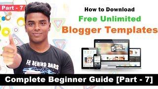 How to Download Free Blogger Templates ( RipoN )