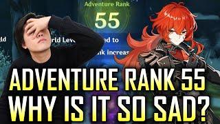 AR55 World Level 8 is very... SAD :( | Genshin Impact