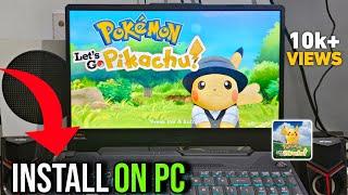 How to Play Pokemon Let's Go Pikachu in PC & Laptop 2024 | Pokemon Let's Go Pikachu Playing on PC