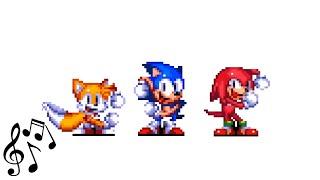 Classic Sonic, Tails (& Knuckles) dancing meme, but I added and extended melodies