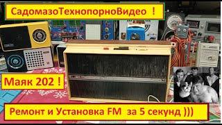 Маяк 202. Ремонт. СадоМазоТехноПорноВидео За 1000 просмотров ! Установка DSP- FM Mikro. Не Смотрим!