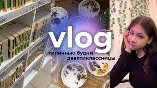 [vlog]: школьные будни