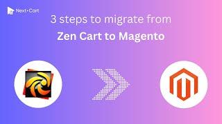 Migrate Zen Cart to Magento (Adobe Commerce) in 3 simple steps