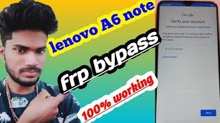 Lenovo A6 note frp bypass latest update/ how to remove google account lenovo A6 note