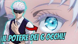 I 6 OCCHI DI SATORU GOJO - SPIEGAZIONE | Jujutsu Kaisen