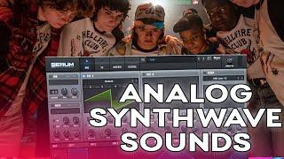 Serum Synthwave - 80s, Analog presetes, soundbank download