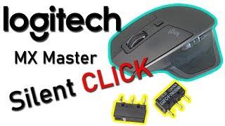 Logitech MX Master / 2S / silent click  / teardown / switch replacement / noisy click