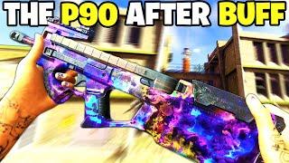 *NEW* P90 is AMAZING After BUFF on Rebirth Island!  (Warzone)