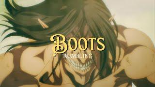 The Rumbling - Attack on Titan「 AMV 」- Boots Poem by Rudyard Kipling