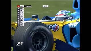 Pole de Fernando Alonso en el Gran Premio de Canadá 2006 (Audio Telecinco)