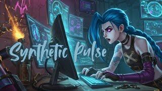 Synthetic Pulse (AI Song Inspired by Jinx of League of Legends |  Melodic Techno Anthem)